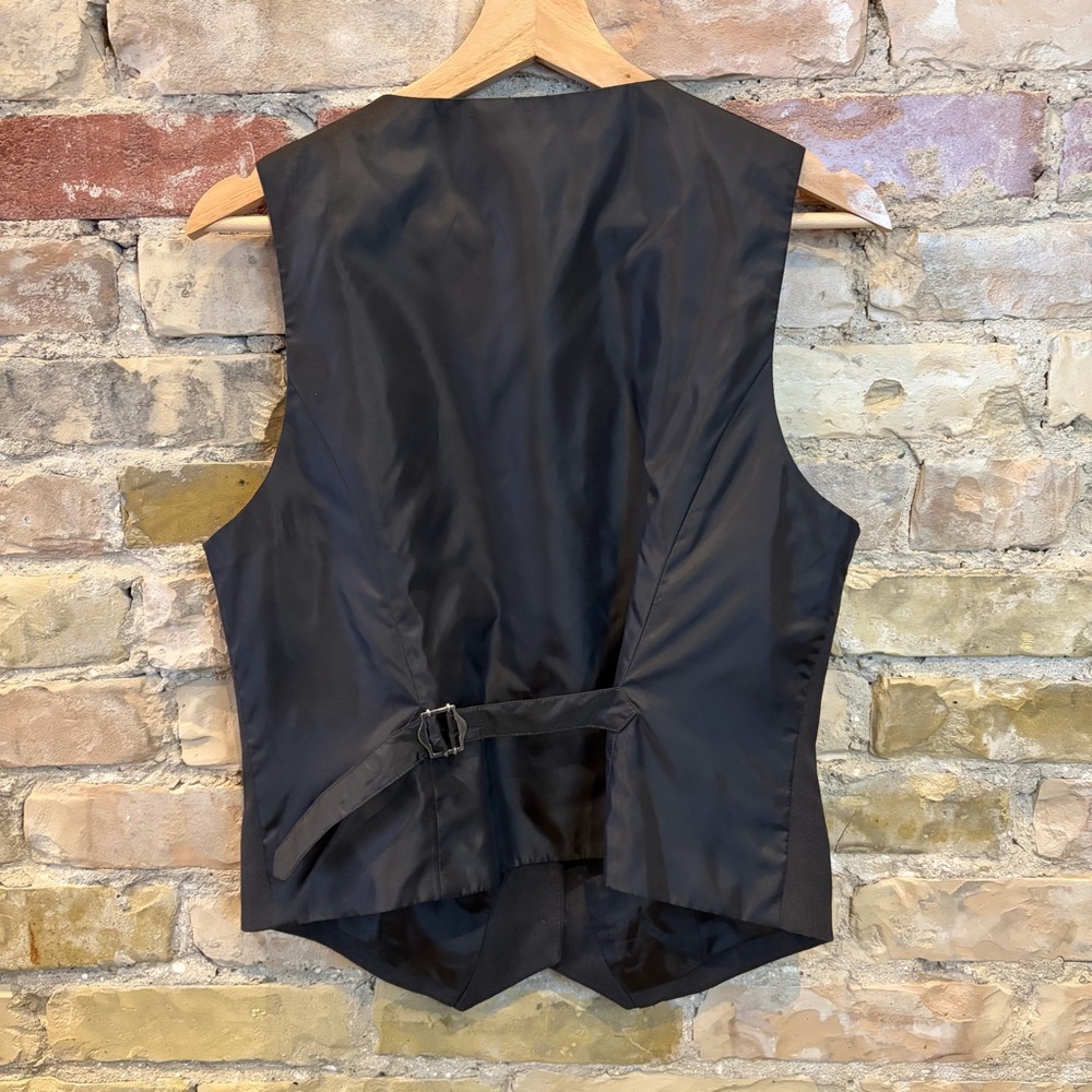 Brown Button-Up Vest - Picture 2 of 3